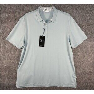 7 Diamonds 4 Way Stretch “Palermo” Polo Shirt Golf Wicking Quick Dry Men's Sz XL